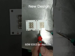 Moduł UV LED 60W Lampy kwartowe Soczewka 365nm do 405nm LED UV Curing